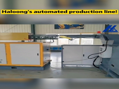 Haloong's automated production equipment makes the production process more convenient and faster!