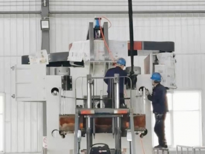 Assembly site of 1000 ton servo screw press