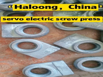 Haloong's servo electric press machine has a higher qualification rate of forgings!