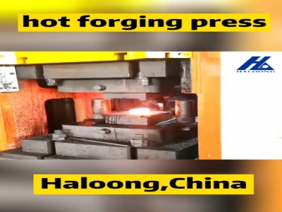 Hot forging presses have many advantages in performance