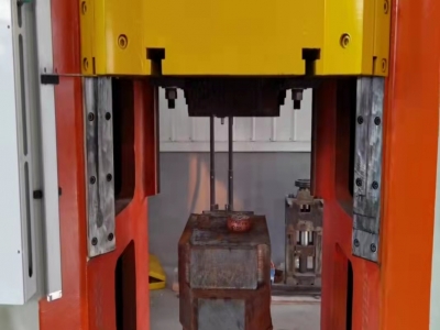 630 ton hot forging press blow strength test！