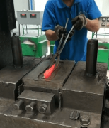 Titanium alloy forging