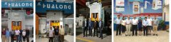 HALOONG  screw forging press machine continues to export